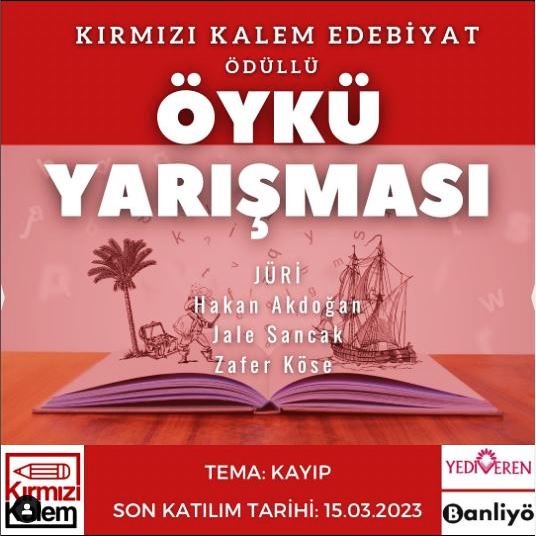 Bir duyurumuz var arkadaşlar:

instagram.com/p/CnB_JuNsEwr/

Meçhul ve güzel öyküler okumama da vesile olacak diye umuyorum.

<a href="/JaleSancak/">jale sancak</a> <a href="/_hakanakdogan/">Hakan Akdoğan</a> 
#öykü #kitap #edebiyat #öyküödülü #öyküyarışması
