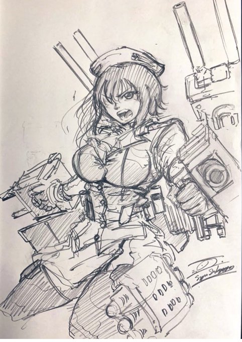 高雄鉛筆画集ってのはアリなんだろうか 
