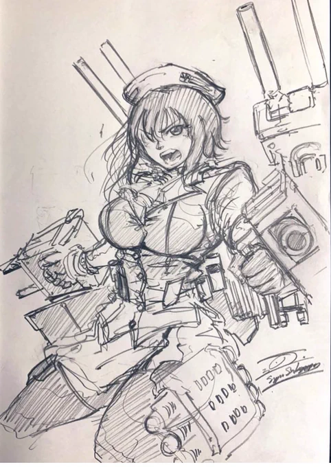 高雄鉛筆画集ってのはアリなんだろうか 
