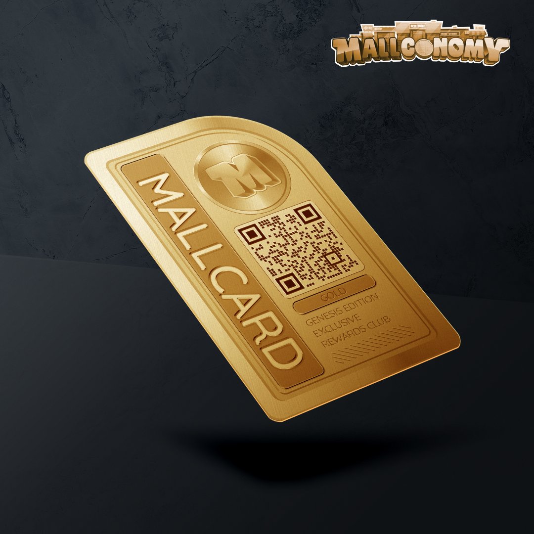Don't miss out on the early adopter perks of our MallCard genesis NFT collection, launching soon. With 3 unique card types, each offering exclusive benefits to holders, the choice is yours! 🤔

Which one will you pick? 

#Mallconomy 🚀