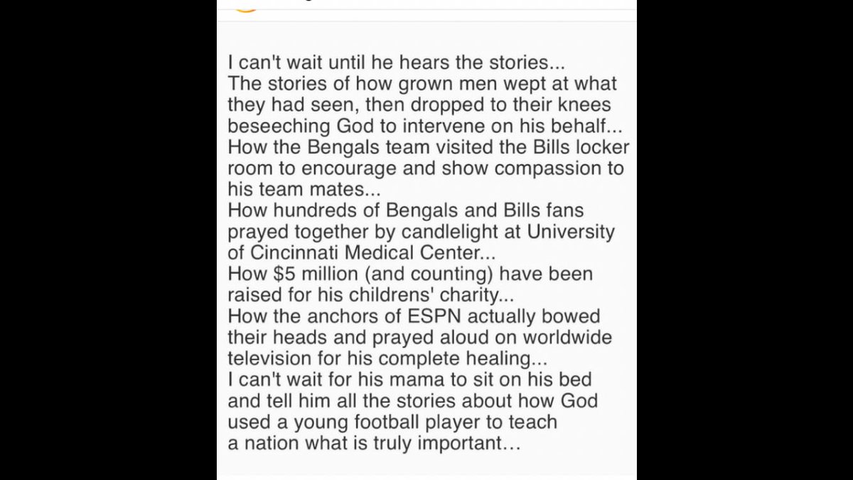 Prayers for Damar <a href="/HamlinIsland/">𝐃𝐚𝐦𝐚𝐫 𝐇𝐚𝐦𝐥𝐢𝐧</a> reposted from <a href="/kymdouglas/">Kym Douglas</a> written by #kathysprinkle ,