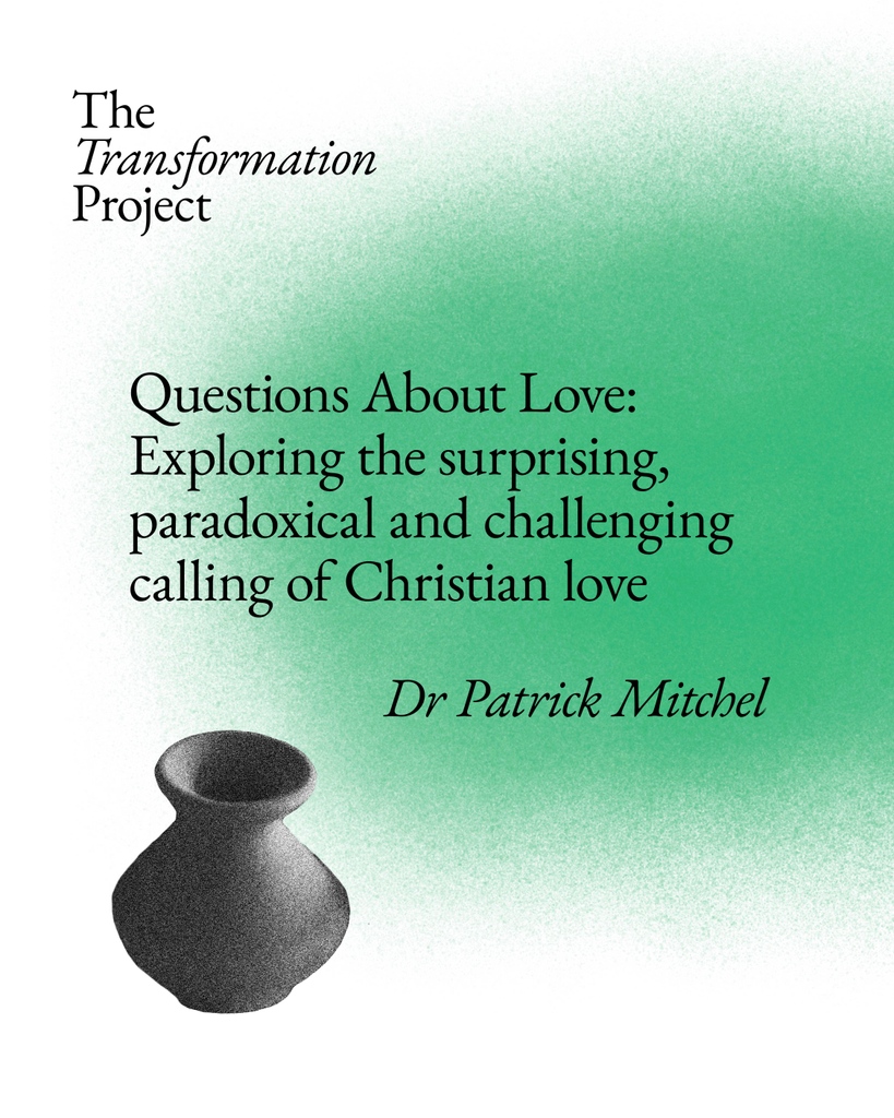 We are looking forward to partnering with the Irish Bible Institute as we have Dr Patrick Mitchel teaching on the topic of Love. This is based on his recent book 'The Message of Love' part of the Bible Speaks Today series. 

 belfastbiblecollege.com/questions-abou…