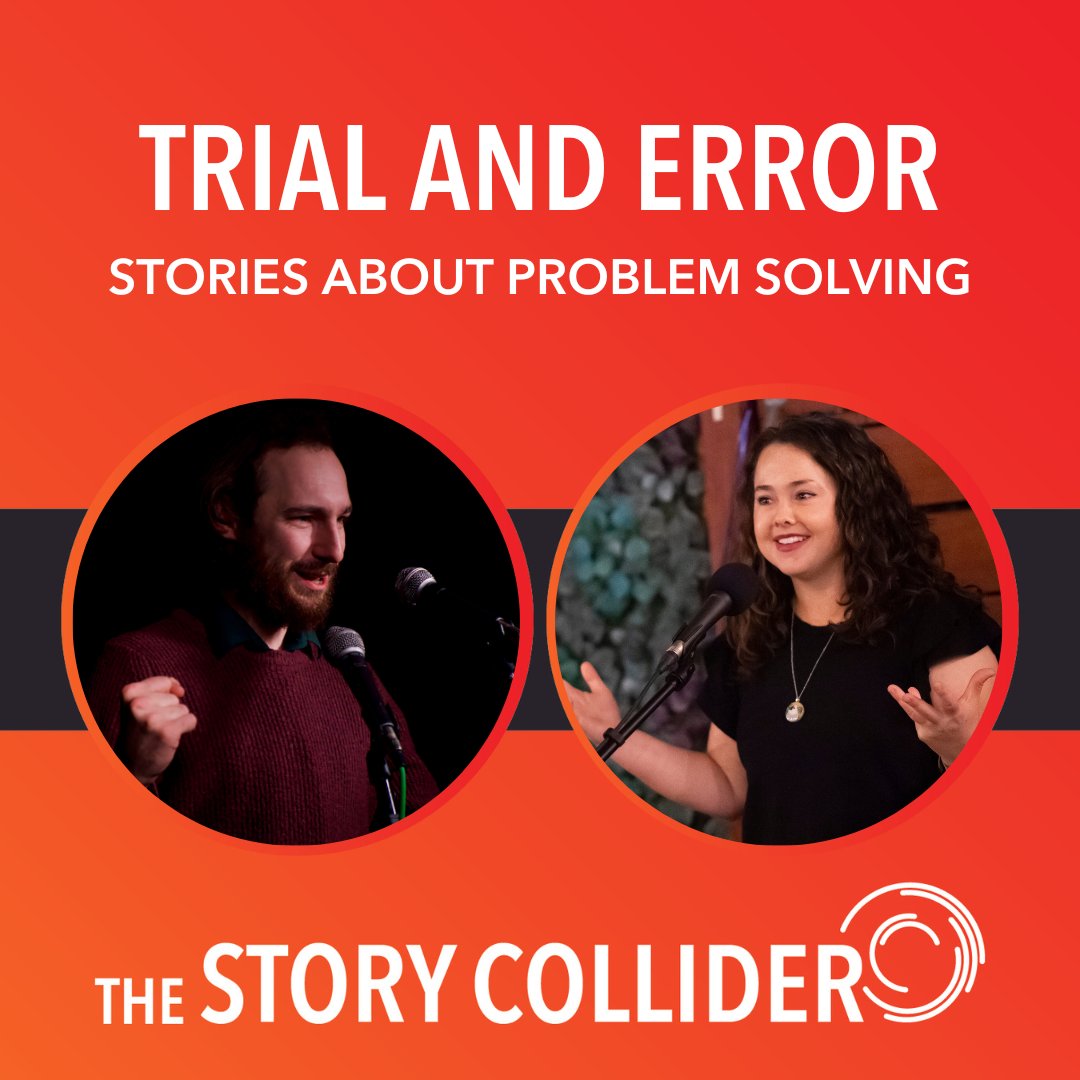 A #newyear means brand #new #podcast episodes on The Story Collider podcast!🎉 We can't wait for tomorrow's episode featuring <a href="/franciswindram/">Francis Windram 🕸️</a> and @wayfaringwilly. You won't want to miss their stories of trial and error! Listen wherever you get your podcasts.