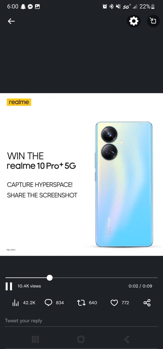 Wolverine2972's tweet photo. @realmeIndia https://t.co/tmoWySo7tl