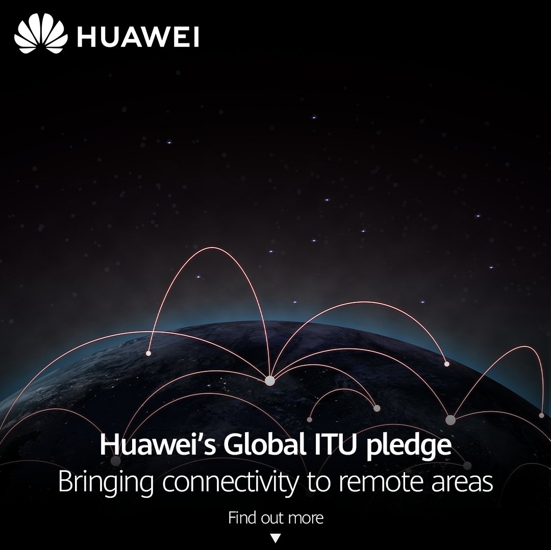 HuaweiSAR's tweet photo. Huawei has signed a global commitment to join the International Telecommunication Union’s Partner2Connect digital alliance. This will bring connectivity to about 120 million people in remote areas in more than 80 countries by 2025.
https://t.co/hjcgqsUHng
#ConnectToImpact https://t.co/4vr44HSslT