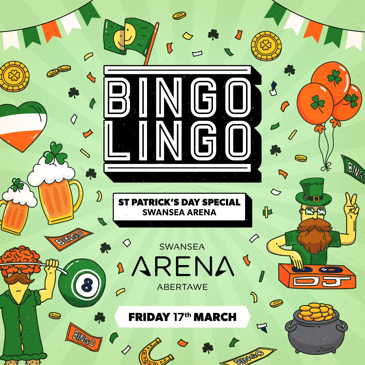 Arena Swansea Building Society (@arenaabertawe) on Twitter photo Ar รดl gwerthu pob tocyn ar gyfer ei dwy sioe ddiwethaf yn Arena Abertawe, mae <a href="/bingolingo/">BINGO LINGO</a> yn รดlโฆ gyda sioe arbennig i ddathlu Diwrnod Sant Padrig โ๏ธ
Bydd tocynau ar werth dydd Llun 9 Ion am 12:00.
Mwy o wybodaeth: atgtix.co/3SDFHIc
#BingoLingo #Abertawe #ArenaAbertawe Ar รดl gwerthu pob tocyn ar gyfer ei dwy sioe ddiwethaf yn Arena Abertawe, mae <a href="/bingolingo/">BINGO LINGO</a> yn รดlโฆ gyda sioe arbennig i ddathlu Diwrnod Sant Padrig โ๏ธ
Bydd tocynau ar werth dydd Llun 9 Ion am 12:00.
Mwy o wybodaeth: atgtix.co/3SDFHIc
#BingoLingo #Abertawe #ArenaAbertawe