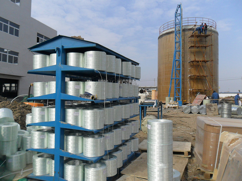 wyf7747's tweet photo. This machine is designed for vertical type GRP tank (DN4000-10000mm, Height 15 meters)  fabrication. https://t.co/lZfoEXUgYf