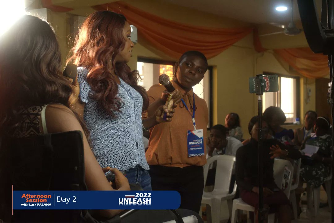 LQUnleash's tweet photo. Day 2 - Morning Session with Mrs. Lara FALANA

#Unleash22
#December2022.
#Leadership
#Beauty #Makeup #Entrepreneurship
#Bootcamp
#LeadersQuarters https://t.co/1VrENmc7gJ