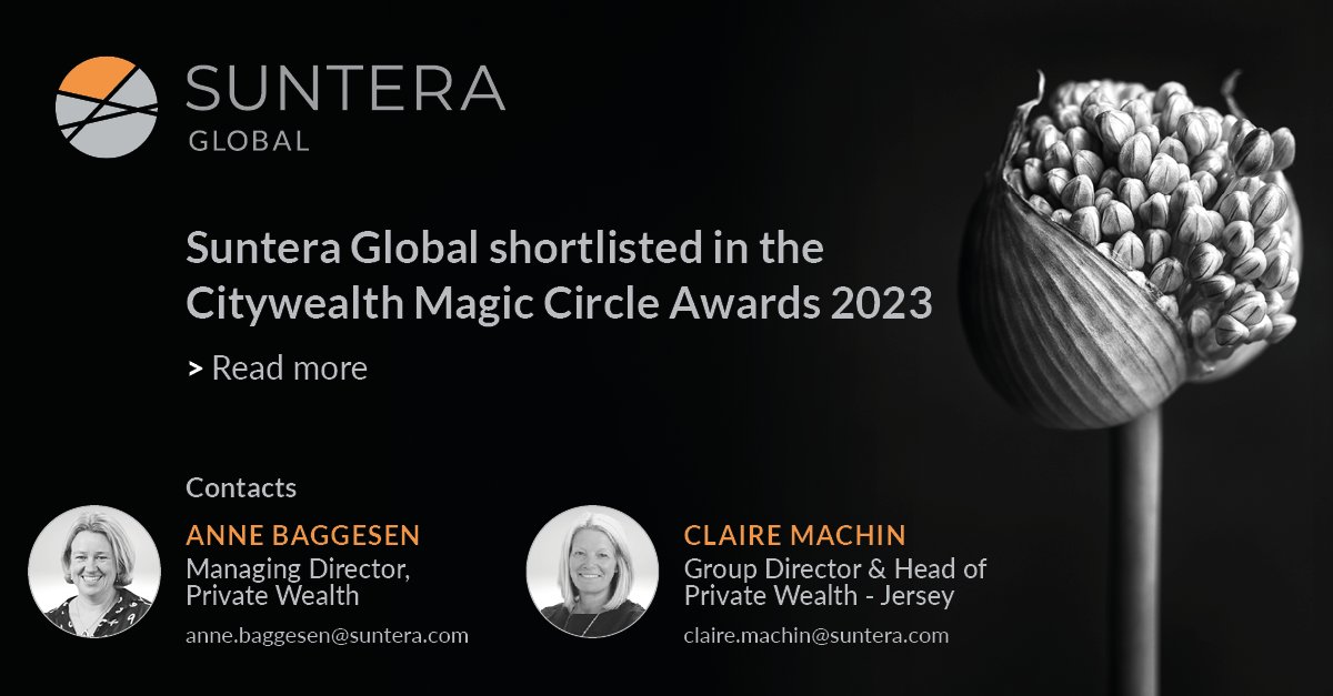 We are delighted to announce that we have been shortlisted for two awards in the @Citywealth #MagicCircleAwards2023:
- #Trustee of the Year - Claire Machin (bit.ly/3BK6JqD)
- #TrustCompany of the Year (bit.ly/3v5n1Xu)
Find out more here > bit.ly/3Ceviw7