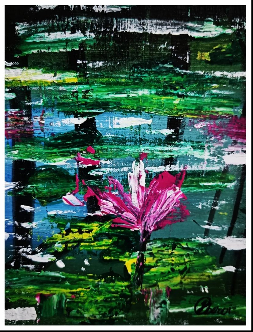 Waterlily

#naturelover #abstractpainter #green #abstractart #originalart #arthunter #artcollector #artbuyer #artistsontwitter