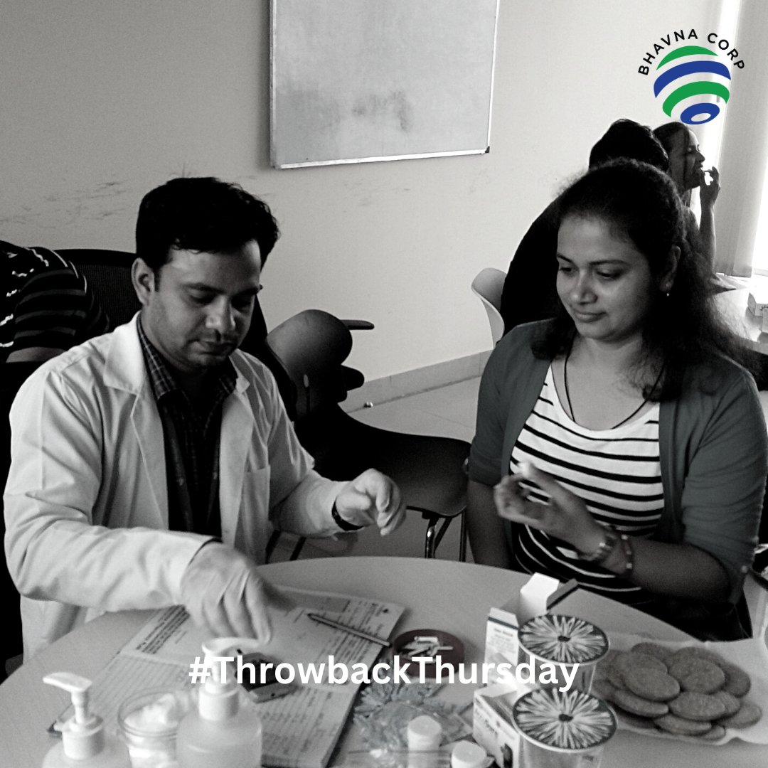 BhavnaCorp's tweet photo. This #throwbackthursday we recollect the times when we arranged the Employee Health Checkup Camp for our employees at Bhavna Corp, Noida Design Center. 

#throwback #throwbackmemories #thursdaythoughts #thursdayvibes #health #noida #wellbeing #wellness #LifeatBhavna #BhavnaCorp. https://t.co/lrKxuyHKqu