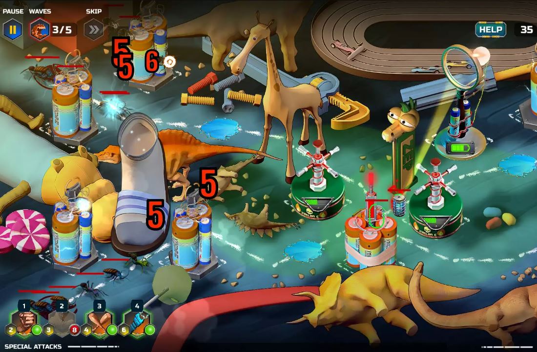 Today's #ThrowBackThursday Game is Bugvasion TD by <a href="/FullScreenGame1/">Full Screen Games</a> from our 2021 Comp! 🐜
Alien possessed bugs are attacking your home, stop them by any means with your arsenal of home made bug repellents.

💻: thegdwc.com/pages/game.php…
#towerdefense #strategygame #dev #indiegame