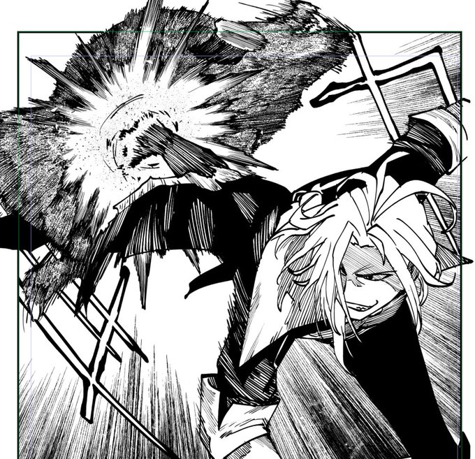 ちなみに昨日は、猪にキックするヴィシャスを描いたよ
髪の毛のベタとトーンはこれからだよ
#テイルズ #クレストリア 