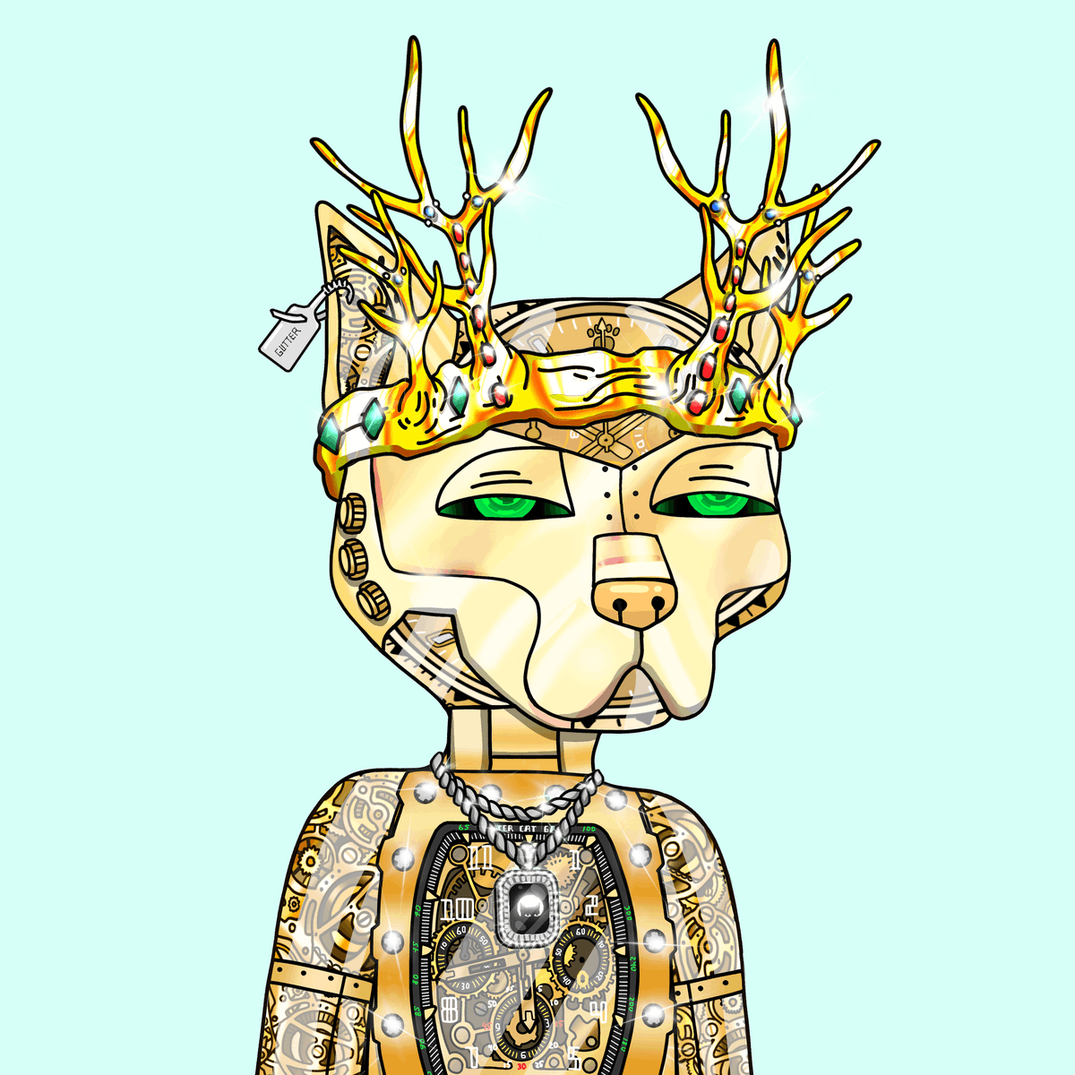 GM! New D2 born today🧬😼🧬 #GangGang