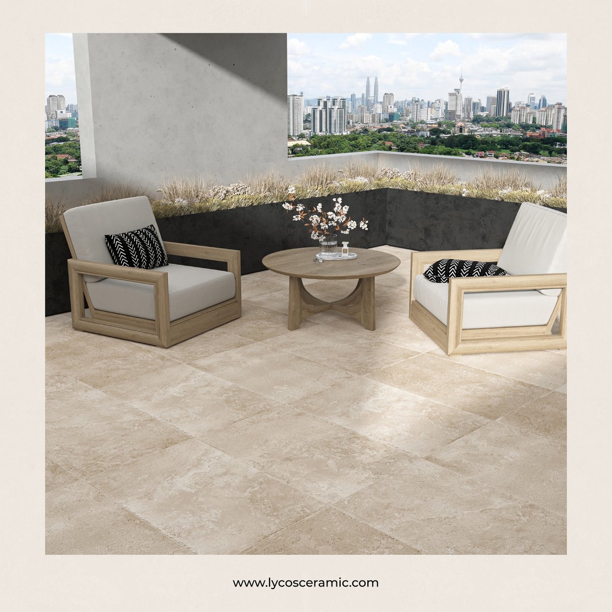 lycostiles's tweet photo. Discover the true impact of beauty and class.
Outdoor Collection
Design: Desert Beige
Finish:Matt
Size:600x900 MM
Product Code:251214151
https://t.co/TWoTweQZ00
Email:export@lycosceramic.com
WhatsApp:+919909998712
#Outdoortiles #Outdoortile #600x900MM #MattTiles #LycosCeramic https://t.co/XQ9wMin9zR