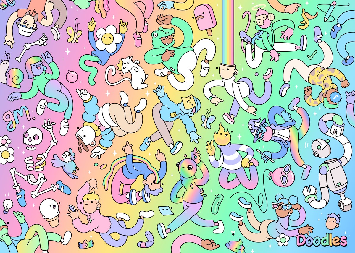 While Doodles 2 is built for the masses, we won't aimlessly expand supply

Using Dooplicators and opening Genesis Boxes gives you beta keys for early access into Doodles 2

33k tradable beta keys will kick off D2 and we'll methodically expand access as our brand &amp; product grows