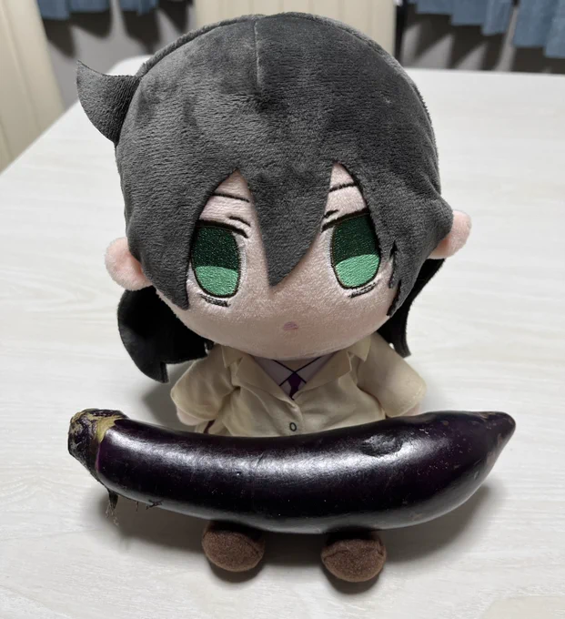 長ナスが!?あれ!?ちょっと入る!?怖っ!! #わたモテ  #watamote 