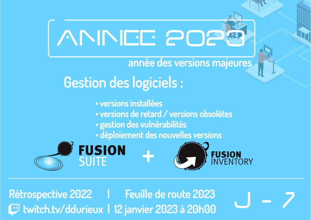 FusionSuite's tweet photo. Notez dans votre agenda ! (J-7)
https://t.co/OwSsqdFtRF
#FusionSuite #FusionInventory https://t.co/94sWhWDxgv