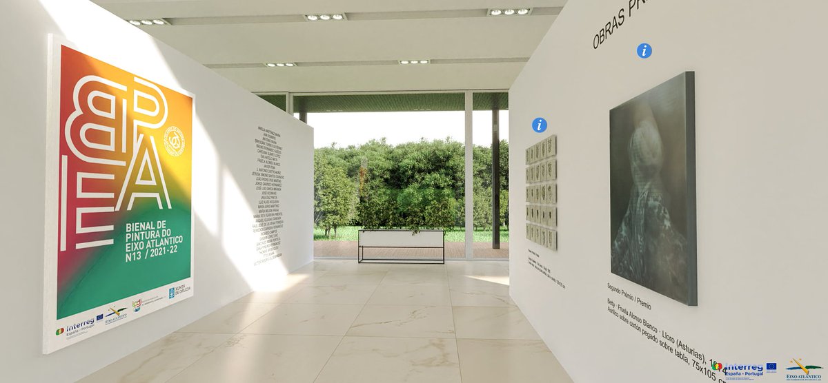 eixoatlantico's tweet photo. La Bienal de Pintura del Eixo Atlântico se puede seguir visitando virtualmente

A Bienal de Pintura do Eixo Atlântico pode-se seguir visitando virtualmente

https://t.co/qCRr126LCK https://t.co/oc3yJj83pd