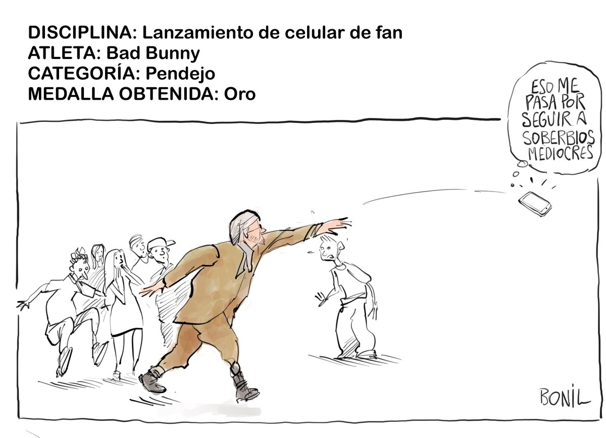 eluniversocom's tweet photo. Les compartimos la #ColumnaDeBonil de este jueves 05 de enero de 2023.

#Bonil #caricatura #opinión #Ecuador https://t.co/J0YK1H7cGd