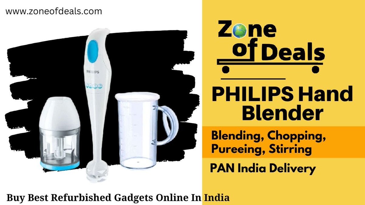 zoneofdeals's tweet image. PHILIPS Hand Blender | HR1351/90 250 W | Hand Blender Chopper. 
COD Also Available.
Safe Shipping Through Reputed Courier Services.
#philipsblender #philipsairfryer #philipshairstraightener #philips #openboxaccessories  #earbudsunboxing  #jblearphones #openboxgadgets  #philips