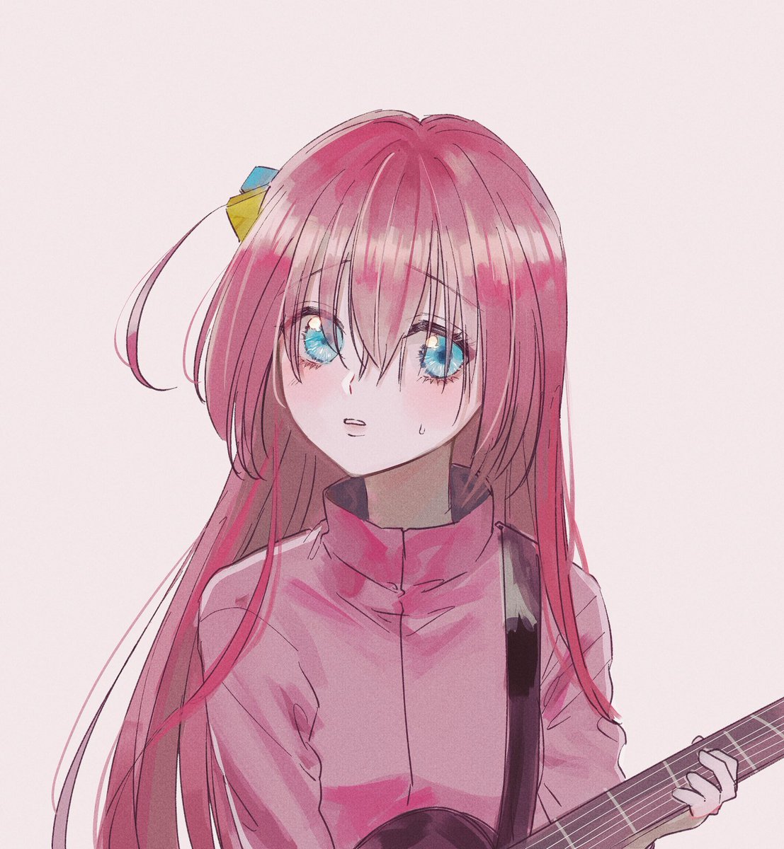 後藤ひとり 「ぼっちざろっく、おもろかった 」|桐川▶︎skebのイラスト