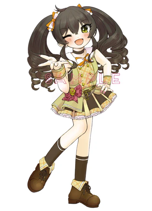【MOIW2023】U149のぼりプロデュース企画 こちらの企画にて、的場梨沙のイラストを担当させていただきました 本日1/5中に参加表明いただくと、のぼりにお名前が載るようです!みんなでアニメ化をお祝い&MOIW2023のステージを応援しましょう〜〜 