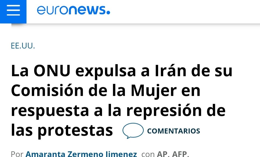 jartodechusmas's tweet photo. Que la ONU expulse a Irán de una comisión por la defensa de los derechos de las mujeres no es noticia .
La noticia es : " qué pinta Irán en esa comisión ? "
La ONU dejando bien clara cuál es su función .
No tiene desperdicio el posicionamiento de los países PROGRES de Sudamérica https://t.co/o6h0RRUeg3