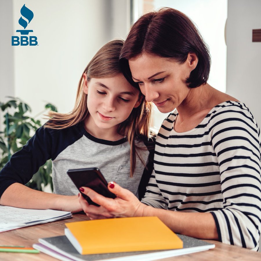 BBB_Toledo's tweet photo. Teach your kids to be careful about sharing on social media. Make sure they know to stop and think before sharing SSNs, phone numbers, and home addresses. https://t.co/z0VRRQ7gkK