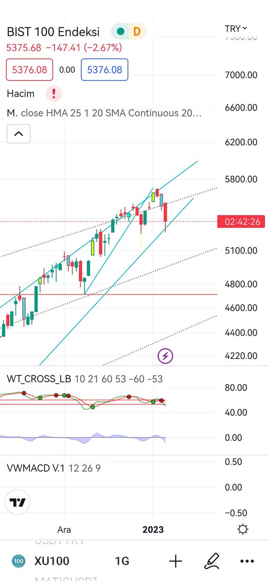Bist100 xu100