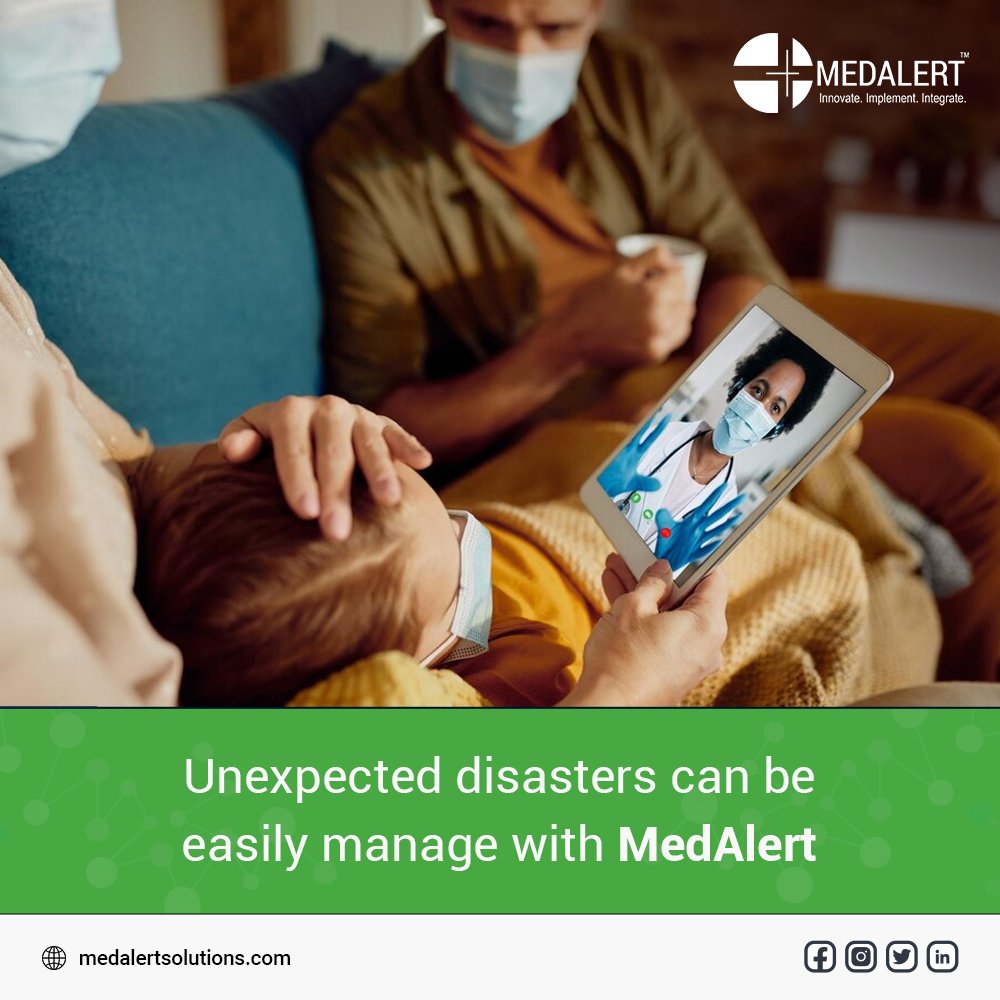MedalertSoluti1's tweet photo. In a world filled with unexpected events like the COVID-19 pandemic or a natural disaster, Investing in Medalert EMR software can help healthcare organizations be better prepared for the unexpected.

#MedalertSolutions #MASIT #EMR #EHR #digitalhealth #healthcare #covid19pandemic https://t.co/UZDOrdOCdb
