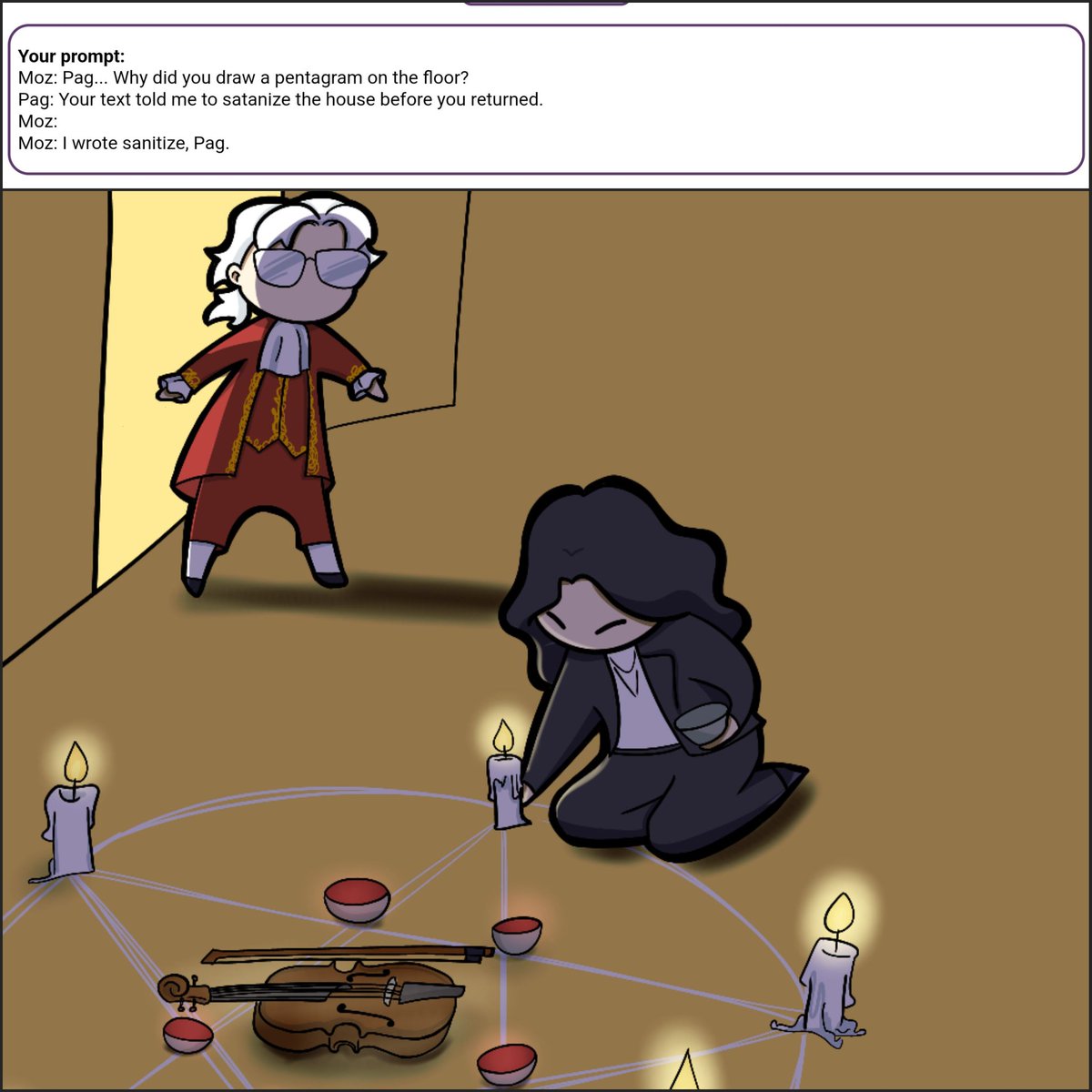 takaoru256's tweet image. Incorrect b2tsm 🤟

Paganini bringing his devil back after coming to the 21st century 😈

#2setviolin