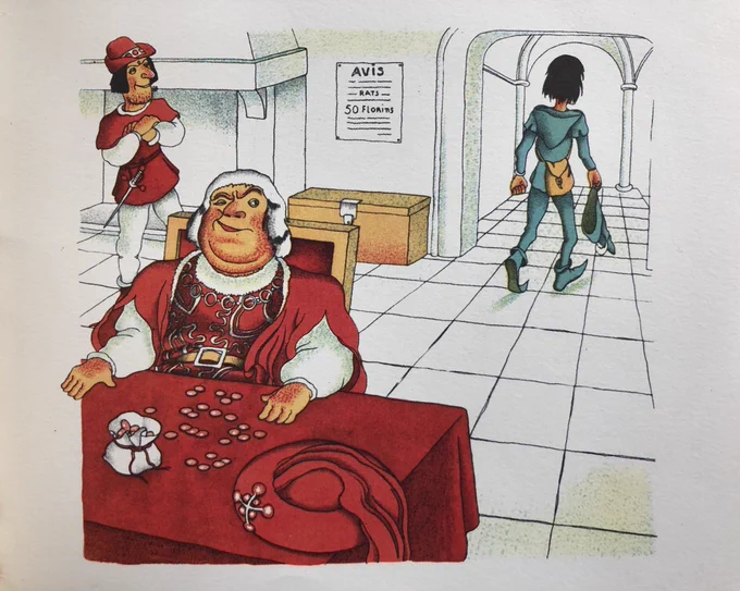 Samivel, Joueur de flûte, Hamelin, 1942 