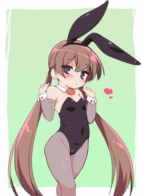 うらで上げてた
バニー版アイちゃん 