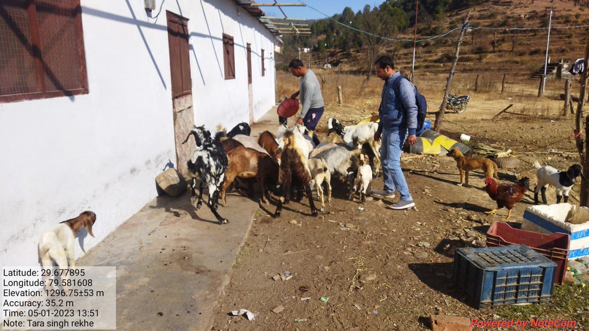 FIUALM_USGCF's tweet photo. हवालबाग ब्लॉक के ग्राम रेखै, सलानी में #goatvalley परियोजना से जुड़ने हेतु बकरी पालकों के आवेदन पत्र जमा किये गये 
@basava_ias @aviddn @mdusgcf @SANJAYK47559742 @UswdbCeo @pashudhanUK https://t.co/xUtPM1v4br