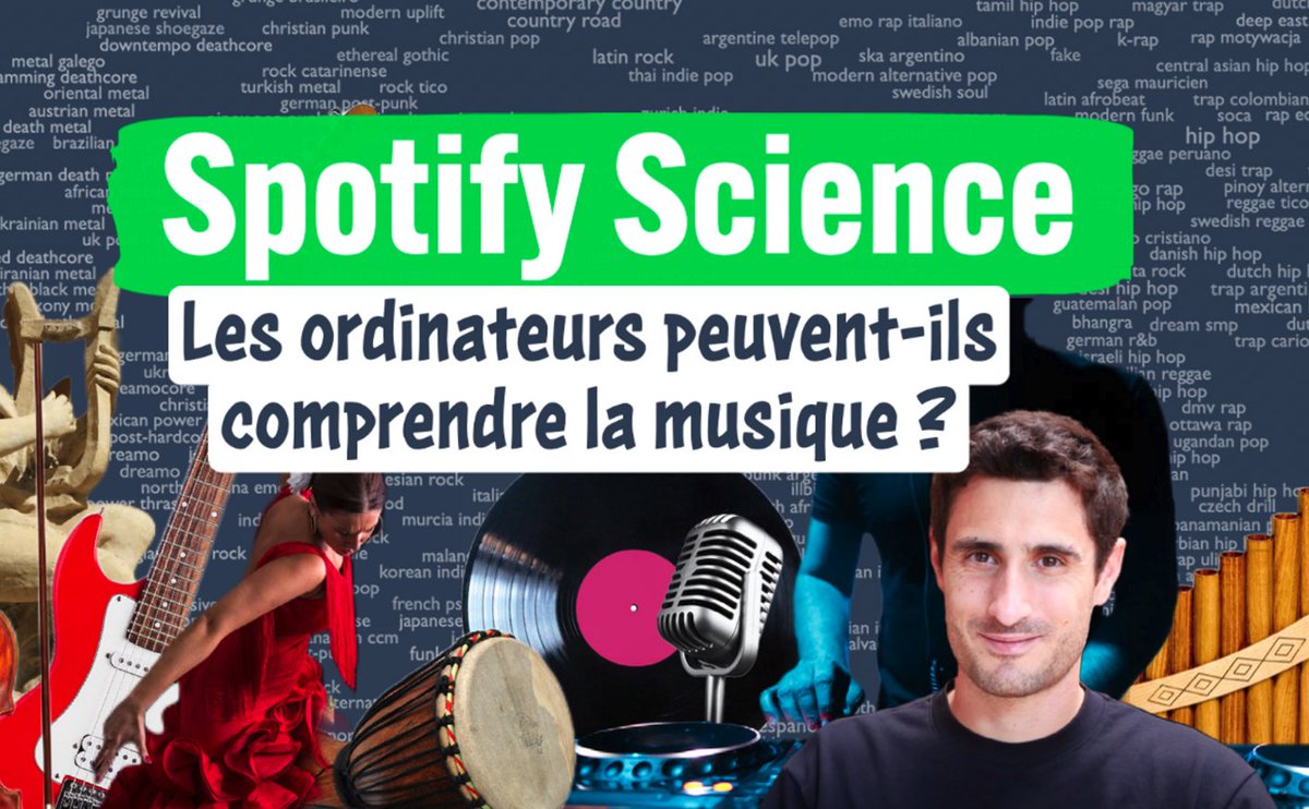 Etienne010101's tweet image. J’ai le plaisir de lancer ce 6ème épisode de @DataBroadcast, dans lequel j’interroge @glenn_mcdonald, #Data Scientist chez @Spotify et créateur du formidable site “Every Noise at Once”

🎵Et vous pouvez même jouer à des blind tests entre les séquences youtu.be/Gs7EvtcEUBE