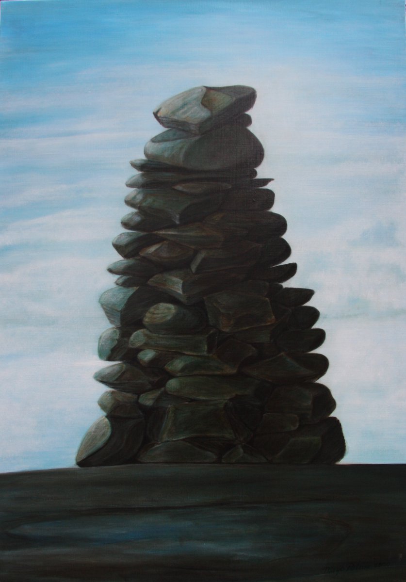 MarjoPotma's tweet photo. Schilderijen uit de #Noorwegen serie. Acryl op linnen #Landschap #Painting #Norge https://t.co/Kcfgvsf9QY
