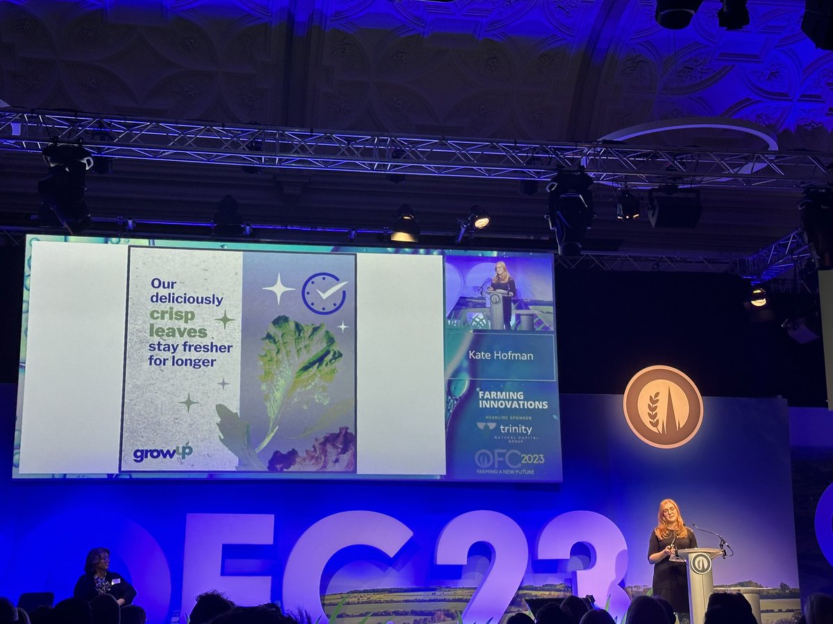 Farming Innovations are being explored @oxfordfarming this afternoon with excellent presentations from @SallyAnn_Spence, @JacquieMcGlade, @AbiReader and @brassk! #OFC23