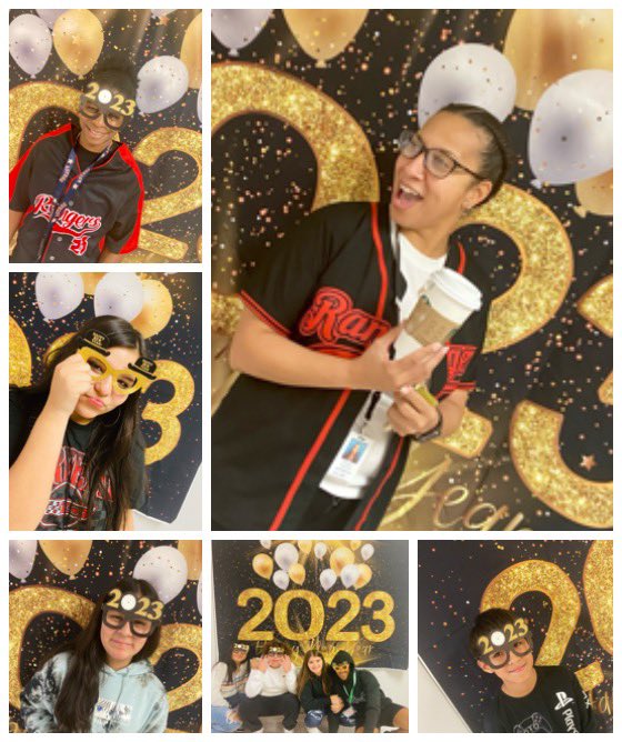 CounselorACHS's tweet photo. Fun way to bring in the New Year! Welcome back Rangers! #NewYear2023 @LCISDNavarro https://t.co/SM7CvNoiLo