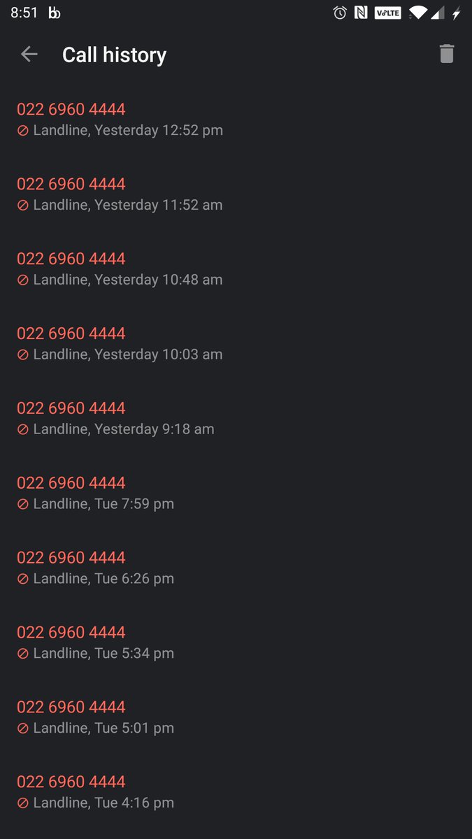 Srishtig's tweet photo. Made the mistake of tking a quotation from Porter packers and movers on the website. Aftr whch have received a call every hour from the start of the work day till the end.Whn the number's called back, no response on any call option. Harassment much?@porter_trucks @anshulgoyal81 https://t.co/IG1nGkWnG5
