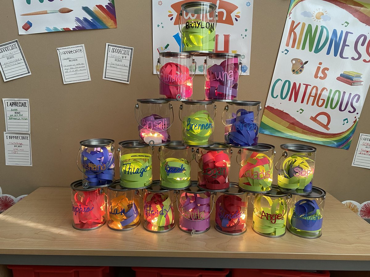 Thank you PTA for supporting 4th grade positive thought jars.