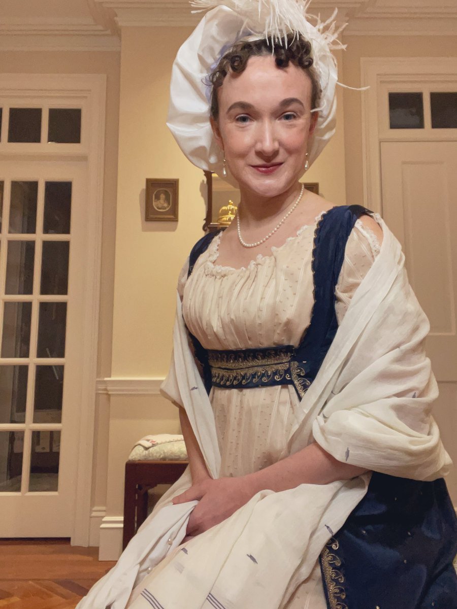 Many thanks to @WinnLib for hosting a #livestream of my #DolleyMadison play “The #MerryWives of #WashingtonCity” last night. It was lovely to have such a warm welcome and to enjoy great questions following the #performance!

#actorslife #livinghistory #onewomanshow #womenshistory