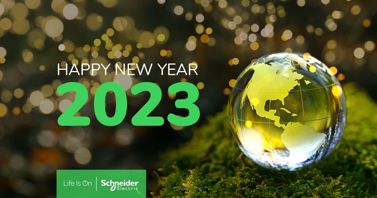 #Sustainability is at the core of everything we do at <a href="/SchneiderEME/">SchneiderElectric ME</a>.

Let's work together for a sustainable future. May you have a fruitful, joyful, and greener 2023.

#LifeIsOn