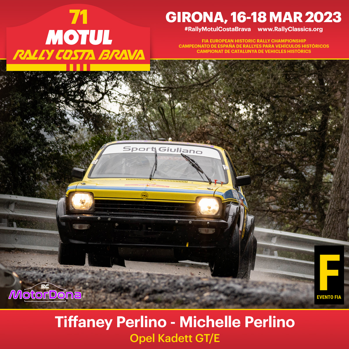 RallyCostaBrava's tweet photo. 🟣Donem la benvinguda al primer equip 100% femení de Velocitat!🟣

Des de Mònaco i englobades en el programa #MotorDona, Tiffaney Perlino - Michelle Perlino seran al 71 #RallyCostaBrava. Repetiran l'experiència que van gaudir l'any 2022.

+Info #MotorDona: https://t.co/zj1CAdh4TU https://t.co/qOaIzKEODE