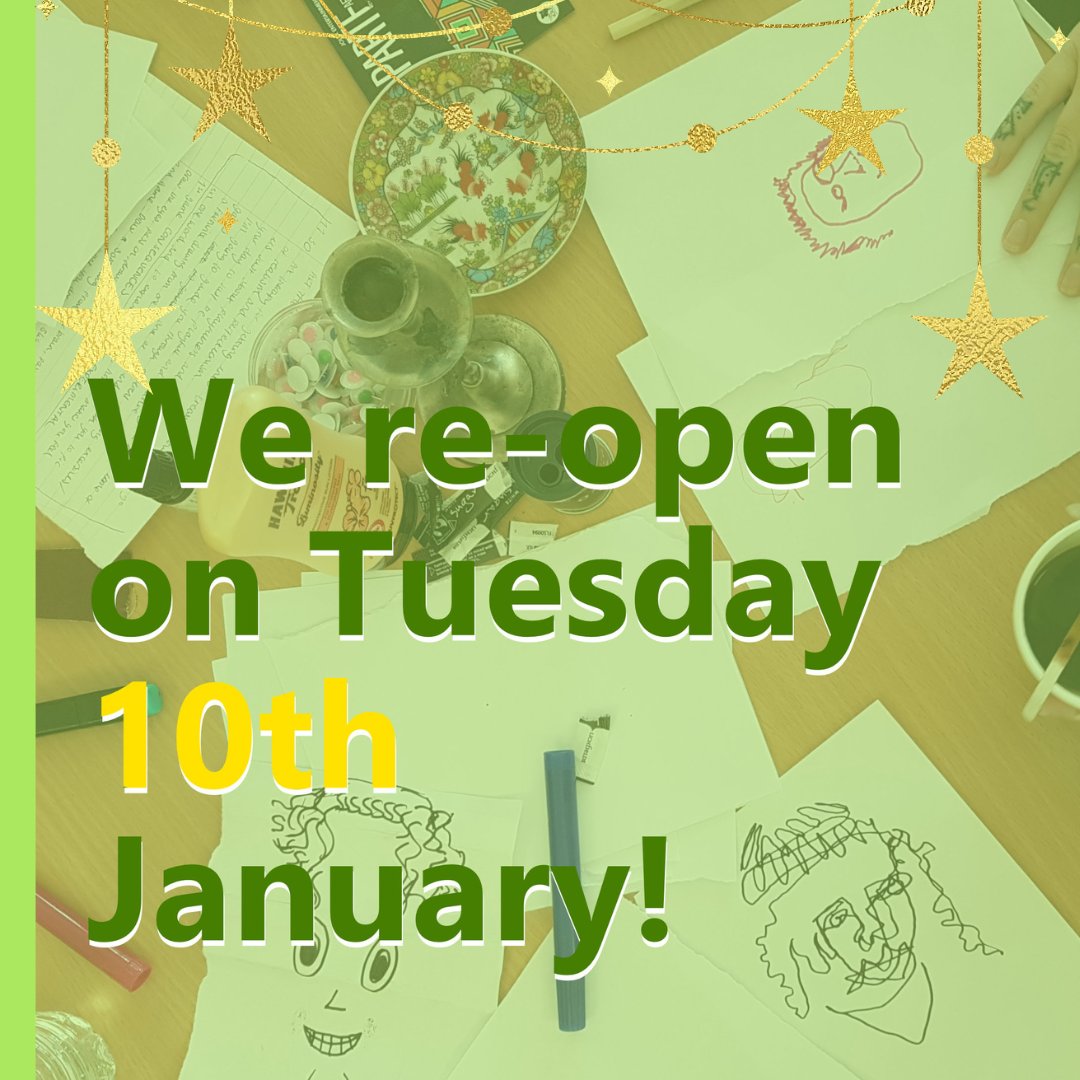 Happy New Year of 2023 everyone!!

We re-open our doors to you next week Tuesday 10th January. We can't wait to have you back!

#NewYear2023 #community