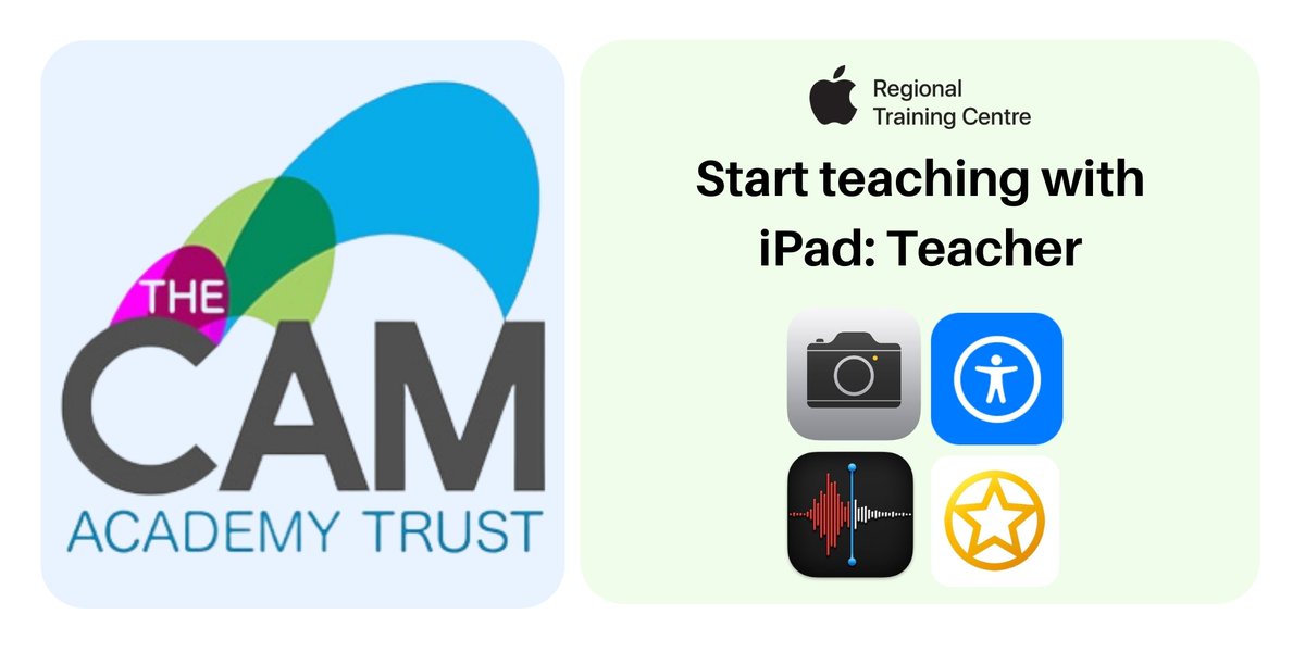 catrtc's tweet photo. Looking to improve your iPad confidence in 2023? Join us on the 16th of Jan! Book here: https://t.co/35KRI6WLEG @AppleEdu #AppleRTC #AppleTeacher #TeacherTraining https://t.co/m8szRhx36r