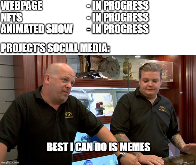 There is a lot to expect from us in the future. Right now you can jump on the follow train and see where we are headed. #NFTs #NFT #NFTCommunity #animation2d #series #startup