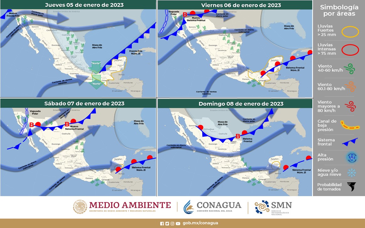 Diario Marca Oaxaca on Twitter "En imágenes, el pronóstico del tiempo