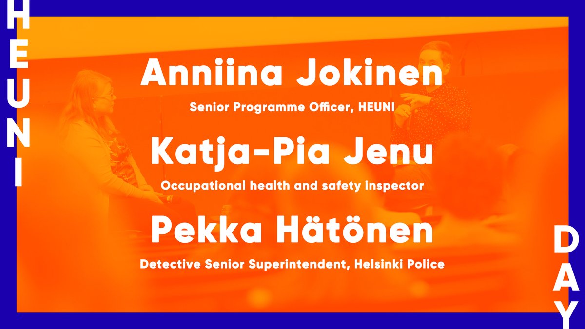 Heuni_institute's tweet photo. ❓What works in #AntiTrafficking?

@Jokinen_A led a discussion w/@YlitarkastajaKP Katja-Pia Jenu &amp; Pekka Hätönen, @HelsinkiPoliisi
"In the kingdom of the blind, the one-eyed is king: preventing #LabourExploitation in Finland", check it out!
https://t.co/ey6DLcETxR

#THB_Thursdays https://t.co/wqcHajIobE