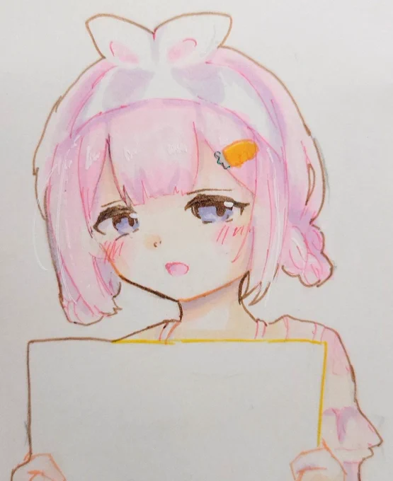 #描くンゴ年賀状に描いたンゴ 